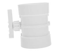 HOMOCONO Vanne De Registre Air Manuel Pour Contrôle Du Volume Air Anti-retour Intérieur Plat Pour Ventilation Les Conduits De Ventilation Centrale Hottes De Cuisinière