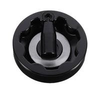 HOMOCONO Volant à Main en Bakélite Noir Poignée Rotative Pliable, Installation Facile et Isolant pour Machines Industrielles