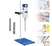 Homogénéisateur À Ultrasons, Émulsificateur De Dispersion De Laboratoire, Capacité De Traitement: 30 À 13L, Avec 2 Têtes De Travail, Plage De Vitesse: 300 À 18000tr/min, For Émulsification