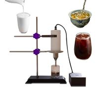Homogénéisateur ultrasonique haute vitesse avec support, petit émulsificateur portatif de laboratoire 80 W, pour applications spécifiques comme l'espresso et le café