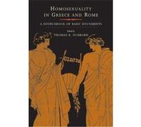 Homosexuality in Greece and Rome, Joan Palevsky Imprint in Classical Literature