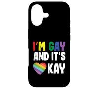 Homosexuel Gay Pride LGBT Month I'm Gay and It's Okay Coque pour iPhone 17