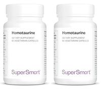 Homotaurine - Contribue à Lutter contre le Vieillissement Cognitif - Propriétés Sédatives - Acide aminé naturel - Complément Neuroprotecteur - Vegan - Sans Gluten - Supersmart (Lot de 2)