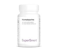 Homotaurine - Propriétés Sédatives - Acide aminé naturel - SuperSmart | Contribue à Lutter contre le Vieillissement Cognitif - Complément Neuroprotecteur - Vegan - Sans Gluten