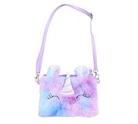 Homoyoyo 1 Bandoulière pour Garçons Et Filles en Peluche pour Filles À Bandoulière en Peluche Arc-en-Ciel À Bandoulière avec Fermeture Adapté Aux Fêtes