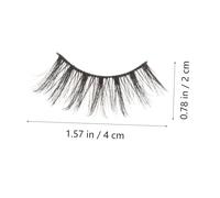 Homoyoyo 1 boîte Faux Cils Naturels Épaississants Extension Cils Artificiels pour Femmes et Filles Allongement Élégant et Effet Volume Salon et Usage Quotidien