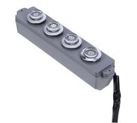 Homoyoyo 1 Ensemble Boutons de Remplacement Universels pour Hottes de Cuisine de Boutons Poussoirs Faciles à Nettoyer Résistants Chaleur Compatibles avec Divers Appareils de Cuisine