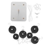 Homoyoyo 1 Ensemble Jeu de poulies Kit de poulie Bricolage Kits d'équipement de Laboratoire Outil d'enseignement de la Physique kit d'apprentissage du système de poulies Plastique