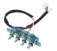 Homoyoyo 1 Ensemble Panneau de à Bouton Poussoir pour Hottes de Cuisine Boutons pour Remplacement Accessoire de Cuisine Pratique