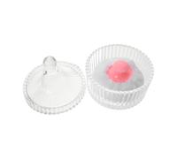 Homoyoyo 1 Ensemble Poupée de Maquillage Douce avec Poignée Applicateur de pour Fond de Teint Boîte de Rangement Pratique et