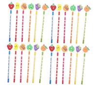Homoyoyo 1 Jeu Crayons À Dessin Bois Crayons Décriture Pour Garçon Fille Récompenses Éducatives Effaçables Outils De Calligraphie Et Dessin 24 Pièces