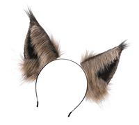 Homoyoyo 1 Pièce Cerceau Oreilles de Furry Simulées Peluche Accessoire de Fête pour Adultes pour Halloween et Événements Cosplay
