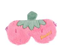 Homoyoyo 1 pièce de Sommeil Peluche Forme de Fraise Occlusif Cartoon Doux et pour Sommeil Réparateur