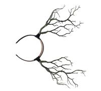 Homoyoyo 1 Pièce Diadème de Forme de Corne Accessoire Halloween Unique pour Fête et Cosplay Confortable et Élégant Fait Main Matériaux de Qualité