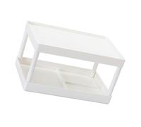 Homoyoyo 1 Pièce Étagère de Rangement de Double Niveau Support de Rangement pour Salle de Détente et Chambre