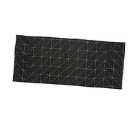 Homoyoyo 1 Pièce Housse de protection lave linge Accessoire réfrigérateur Housse réfrigérateur pour haut de dessus de réfrigérateur domestique couvercle unique Lin en coton Black