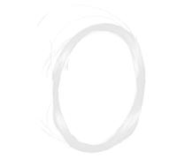 Homoyoyo 1 Rouleau Cordons de Fixation de Lunettes en Nylon Blanc Léger et Facile à Transporter pour Réparation de Lunettes Demi-monture