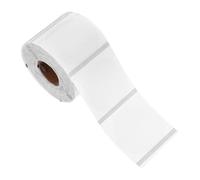 Homoyoyo 1 rouleau Étiquettes Thermiques Circulaires Transparentes Autocollants Ronds pour Imprimantes Compactes Résistants à Eau Huile pour Organisation Marquage Alimentaire
