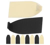 Homoyoyo 10 Embouts D'archet de Violon en Plastique Kit de Réparation 10 Pièces 5 Noirs 5 Blancs Accessoires Solide pour Archets de Violon et Alto Pièces de Rechange pour Instruments