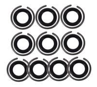 Homoyoyo 10 ensembles Kits de Bagues de Retenue pour Clé à Choc avec Joint Torique Caoutchouc Anneaux de Blocage pour Douilles Impact Accessoires Durables pour Clé Pneumatique Électrique