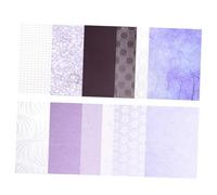 Homoyoyo 10 Feuilles Papier à Motif Vintage pour Scrapbooking Papier de Fond Décoratif pour Album Photo Carnet et DIY Fournitures Artisanales Polyvalentes