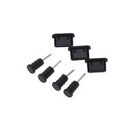 Homoyoyo 10 Paires Bouchon USB Sécurité Téléphone Senior Bouchon De Poussiere Prise Anti-poussière USB Telephone Senior Bouchon Anti Poussiere USB c Prise Etanche Boules Quies Chargeur