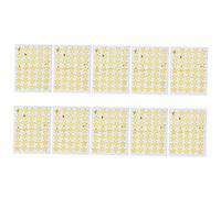 Homoyoyo 10 pièces Autocollants PVC Récompenses Autocollantes pour Garçon Fille et Étudiants Stickers Pailletés Amovibles pour Motivation Scolaire