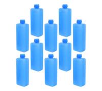 Homoyoyo 10 pièces Blocs Réfrigérants Miniatures pour Refroidissement Idéaux pour Maison Bureau Camping et Activités Extérieures