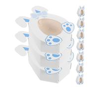 Homoyoyo 10 Pièces Bonbons Lapin pour Pâques pour Fêtes Célébrations Printanières Décoratives Carton pour Présenter