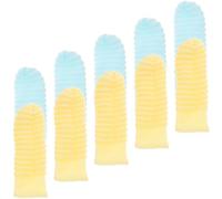 Homoyoyo 10 pièces Brosse Dent Chien Doigt Souple pour Grands Chiens et Chats Nettoyage Doux des Gencives Hygiène Dentaire Facile pour Chiots et Animaux de Compagnie