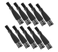 Homoyoyo 10 pièces Brosses de Nettoyage pour Rasoir Électrique Hommes Mini Brosse Double Tête Portable et Compacte pour Entretien Rasoirs Kit pour Voyage et Usage Domestique