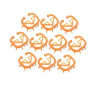 Homoyoyo 10 pièces Clip de Nez pour Veau Renforcé Abs Outil de Sevrage pour Bovins Empêche la Succion et Sûr pour Élevage Accessoire de Sevrage Pratique pour Fermes