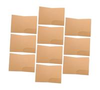 Homoyoyo 10 pièces Dossier Papier Kraft de Pochettes de Documents pour Voyage Organisateur de Fichiers avec Design Minimaliste et Efficacité Organisationnelle pour Bureau École et Usage