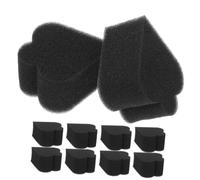 Homoyoyo 10 pièces Éponges de Maquillage Éponge Forme Fleur Double Usage Humide et Sec pour Fond de Teint Correcteur et Applicateur Visage Portable et Doux