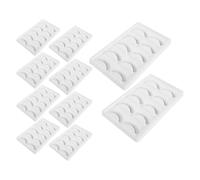 Homoyoyo 10 Pièces Faux Cils Synthétiques pour Entraînement Extension de Cils Bandes Pratiques pour Formation Salon Kit Débutants pour Apprentissage Extension Naturelle