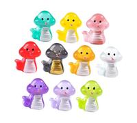 Homoyoyo 10 Pièces Figurines Mini Serpent Résine Lumineuses DIY Décoration Année du Serpent Accessoires Nouvel an pour Bureau Voiture