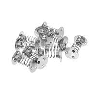 Homoyoyo 10 Pièces Lot de Bases Ressort Acier pour Jouets Voiture à Tête Qui Secoue Accessoires DIY pour Décoration Tableau de Bord Base à Ressort et Multifonctionnelle pour Figurines
