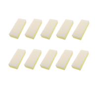 Homoyoyo 10 Pièces Lot de Pierres Ponces Double Face Mousse PU pour Pédicure Exfoliantes et Délicates Éliminent les Callosités et Peaux Mortes Nettoyant Portable et Adapté Aux Peaux