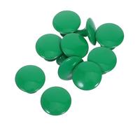 Homoyoyo 10 Pièces Lot de Poignées Vintage Alliage de Zinc Vert Boutons Ronds Rétro pour Armoires de Cuisine Poignées Stables à Trou Unique pour Meubles et Dressing