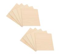Homoyoyo 10 pièces Lot Planches Tilleul Panneaux Contreplaqué DIY pour Travaux Manuels Modélisme Gravure Sculptures Artisanales