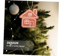 Homoyoyo 10 Pièces Ornements à Suspendre Noël Décoration Sapin et Fête Pendentifs Xmas pour Décorations Table et Fenêtre Extérieure