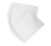 Homoyoyo 10 Pièces Pages de Rangement pour Partitions Transparentes Pochettes Internes pour Classeur de Musique Organisation Pratique pour Piano Guitare Violon