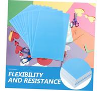 Homoyoyo 10 Pièces Panneau Mousse Bleu pour DIY et Affichage Flexible et pour et Décoration