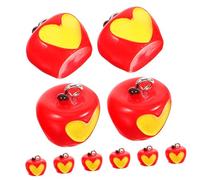 Homoyoyo 10 Pièces Pendentifs Pommes Halloween DIY Charms Créatifs pour Bijoux Décorations et Accessoires de Collier Fournitures Artisanales
