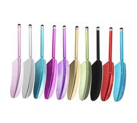 Homoyoyo 10 Pièces Stylet Multi-Fonctions pour Écrans Tactiles Stylo Capacitif Ergonomique pour Téléphone Tablette et Ordinateur Portable Léger et Portable pour Dessin et Écriture