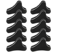 Homoyoyo 10 Pièces Tendeur de Corde, Réglage Sécurisé, Plastique Noir | Haubans D’auvent et Abris, Usage Pique-niques, Fixations Stables au Vent, Lot Pratique