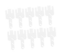 Homoyoyo 10 Pièces Tendeur Machine Tricoter Accessoires Fourches Réglables pour Contrôle Précis de Tension Compatible Addi King Express Adaptateurs Remplaçables pour Entretien Facile