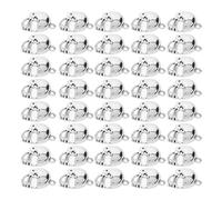 Homoyoyo 100 Breloques Casque de Rugby en Alliage Métallique Pendentifs Sportifs pour Créations DIY Accessoires Légers pour Bracelets et Colliers pour Loisirs Créatifs et Bijoux