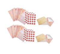 Homoyoyo 100 Ensembles Lot Papeterie Vintage avec Papier Absorbant et Enveloppes Lignées Autocollants Inclus pour de Vœux Lettres Manuscrites et Élégante