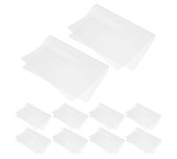 Homoyoyo 100 Feuilles Pochettes de Plastification Mils Auto-scellantes Film Protecteur Clair pour Photos Cartes Badges Documents Bureau et École